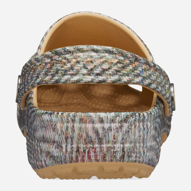 Дитячі крокси-сабо для хлопчика Crocs Classic Tweed Clog K 210799-209 33-34 Світло-коричневі (196265856732) - зображення 5