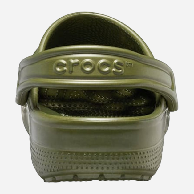 Chodaki damskie Crocs Classic 10001-309 38-39 Oliwkowe (841158050765) - obraz 5