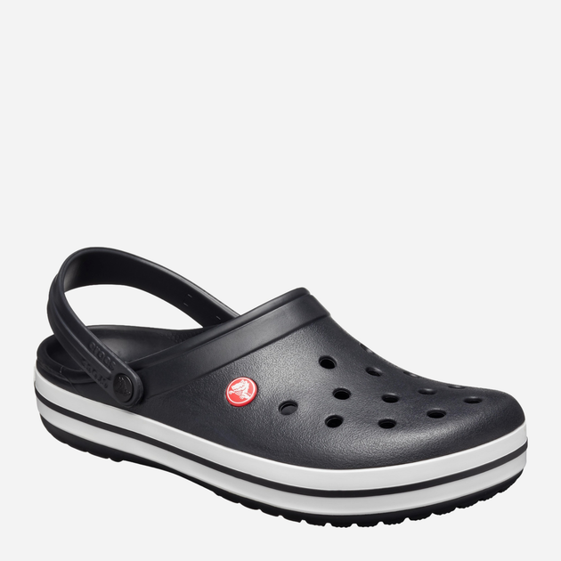 Жіночі крокси Crocs Crocband 11016-001 39-40 Чорні (883503475953) - зображення 2