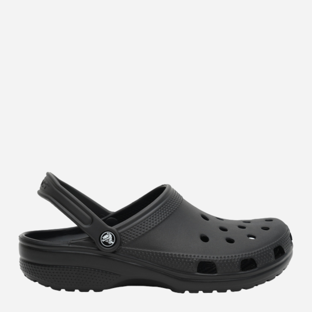 Chodaki męskie Crocs Classic Clog 10001-001 43-44 (M10/W12) 27.2 cm Czarne (841158002474) - obraz 1