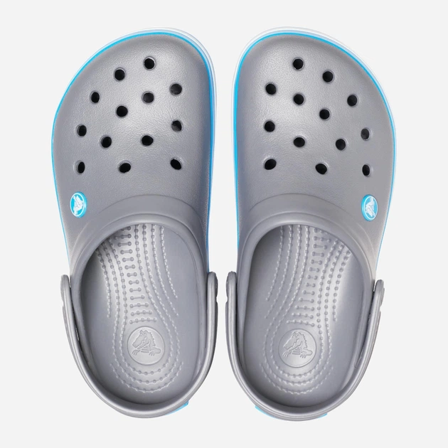 Chodaki damskie Crocs Crocband 11016-07W 37-38 (M5/W7) Szare (883503836822) - obraz 5
