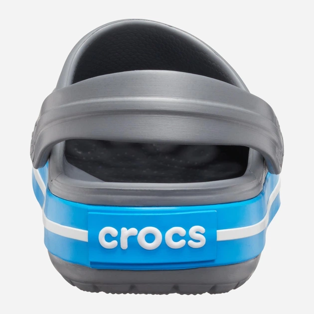 Chodaki damskie Crocs Crocband 11016-07W 37-38 (M5/W7) Szare (883503836822) - obraz 4