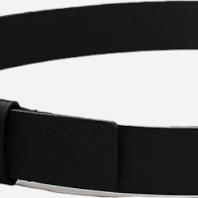 Ремінь чоловічий з натуральної шкіри Calvin Klein K50K511980-BEH 90 см Чорний (8720639025404) - зображення 4