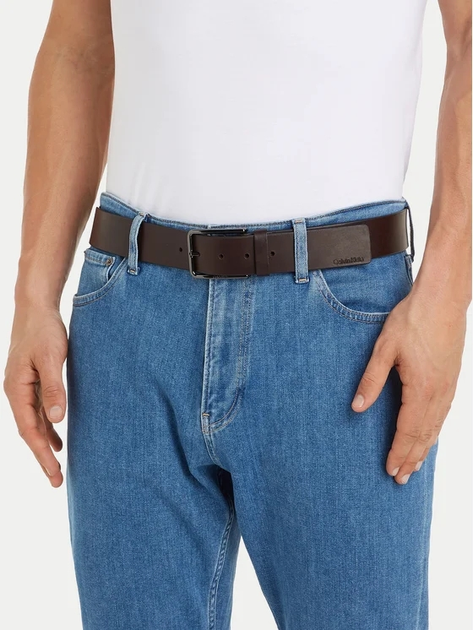 Pasek męski skórzany Calvin Klein K50K509759-GE7 95 cm Brązowy (8720639169719) - obraz 2