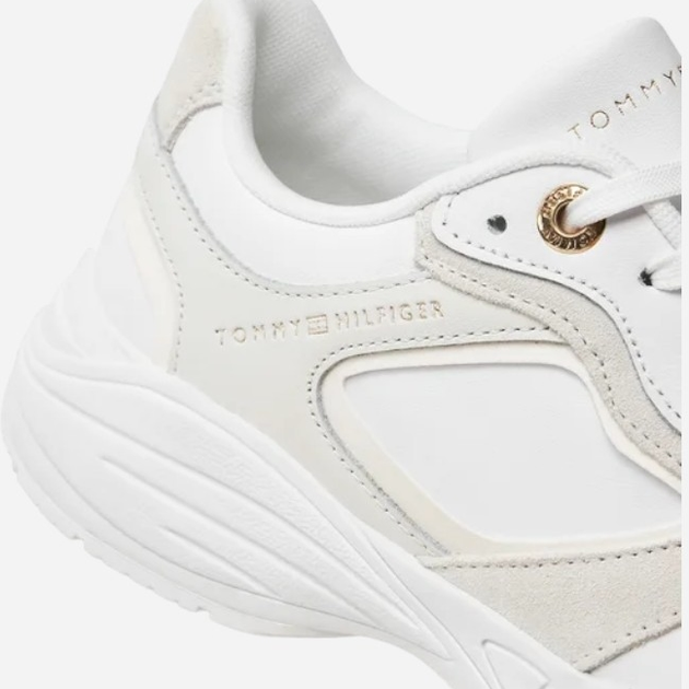 Buty sportowe damskie Tommy Hilfiger FW0FW07996-YBS 38 Białe (8720636830599) - obraz 6