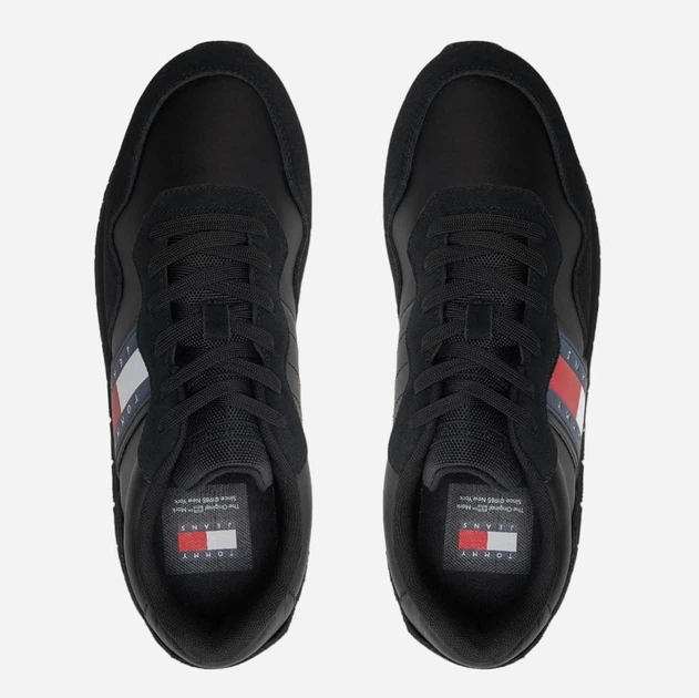 Sneakersy męskie Tommy Jeans EM0EM01316-BDS 44 Czarne (8720646074419) - obraz 4