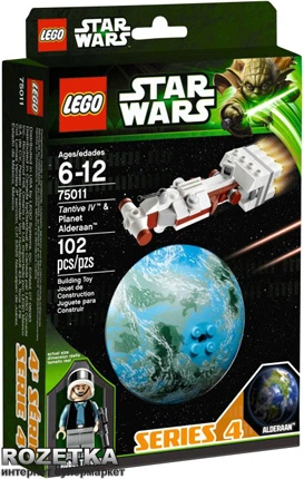 Конструктор LEGO Star Wars Tantive IV и планета Альдераан (75011