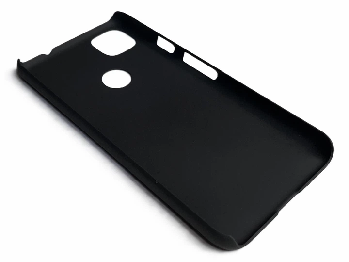 Защитный чехол-панель Black Matte для Google Pixel 4a тонкий, черный, матовый, высококачественный пластик - изображение 7