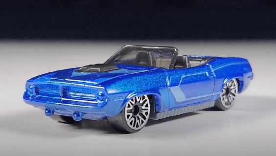 Машинка Хот Вілс 1:64 70 Plymouth Barracuda колекція HW Roadsters Hot Wheels Mattel HTC13 - зображення 2