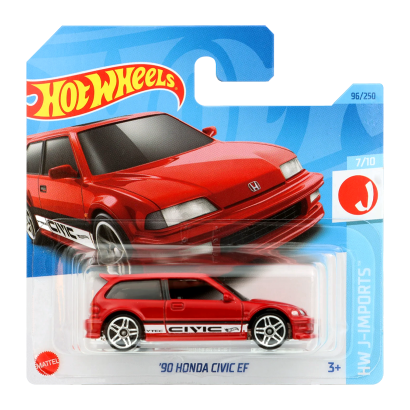 ミニカー Hot Wheels Honda Civic IDE 00670/01500 Машинка Хот Вилс 1:64 92 Honda Civic EG коллекция HW J-Imports Hot