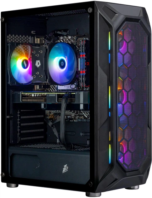Компьютер 1stPlayer Ryzen 7 5700X / RTX 4070 Ti 12ГБ / 32ГБ DDR4