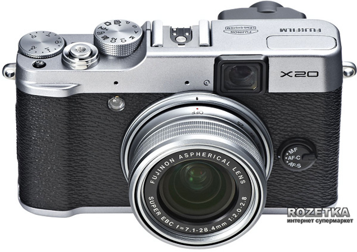 Фотоаппарат Fujifilm FinePix X20 Silver (16320737) купить на ROZETKA ...