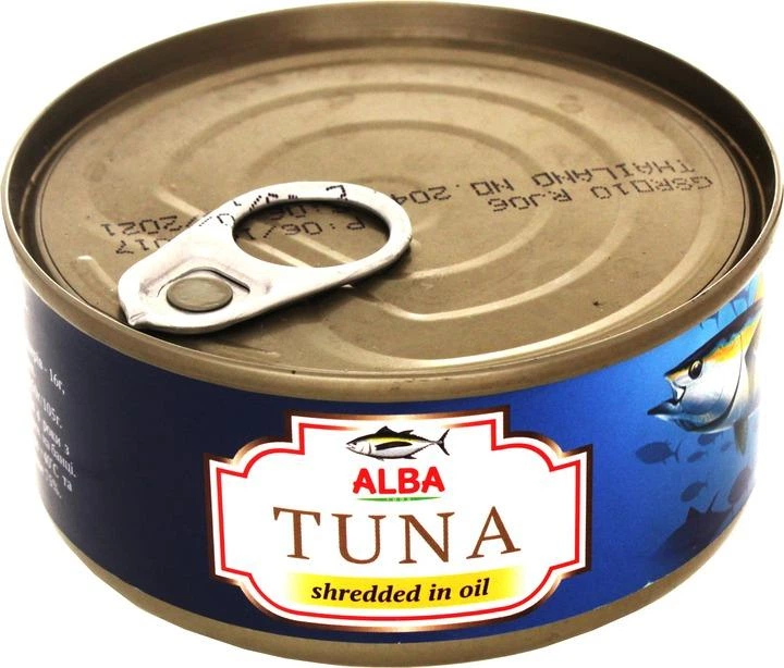 Тунець в олії Alba Food Салатний 150 гр - Фото 1 Тунець в олії Alba Food Салатний 150 гр - зображення 1