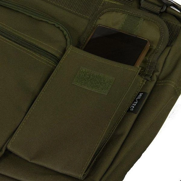 Сумка для ноутбука тактична Mil-Tec Водовідштовхуюча 40х30х10см M.LAPTOP BAG OLIVE (13821001) - изображение 6