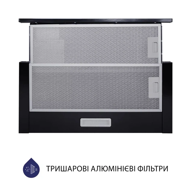 Вытяжка кухонная Minola HTL 6614 BL 1000 LED (HTL6614BL1000LED) - изображение 2