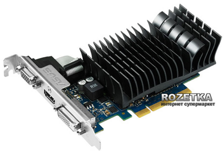 Видеокарта Asus PCI-Ex GeForce GT 630 SILENT 2048MB GDDR3 (64bit) (902/ ...