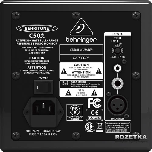 Behringer Behritone C50A – фото, отзывы, характеристики в интернет