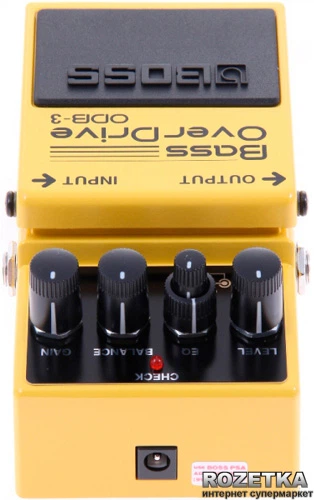 Педаль эффектов Boss ODB-3 Bass Overdrive – фото, отзывы
