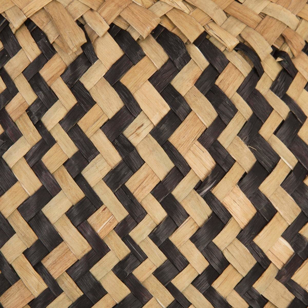 Kosz dekoracyjny Atmosphera z wikliny czarny 37 x 30 cm (3560234547384) - obraz 4