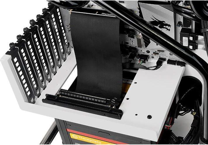 Riser taśma Thermaltake PCI-E 3.0 x16 200 mm Black (4719512137772) - obraz 5