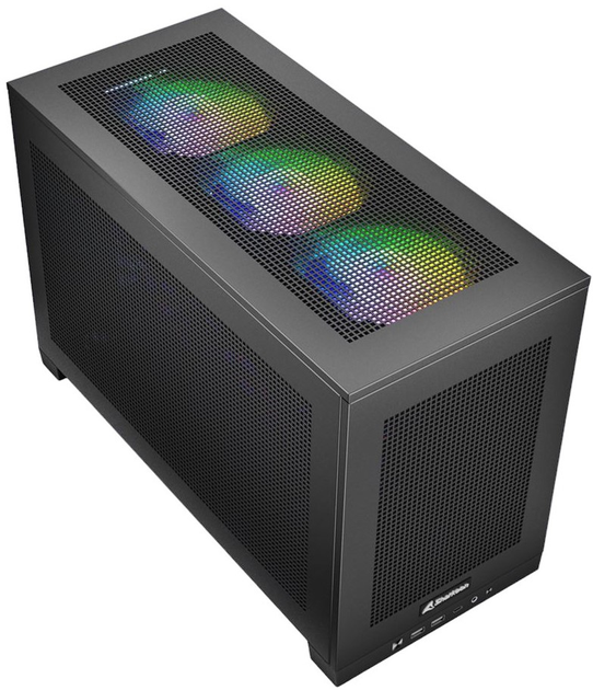 Корпус Sharkoon Rebel C20 ITX RGB Black (4044951040520) - зображення 2
