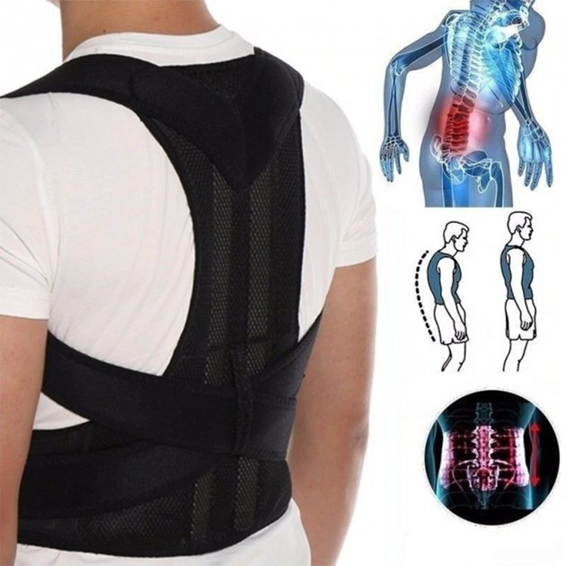 Корректор для осанки BACK PAIN HELP SUPPORT BELT XL - изображение 1