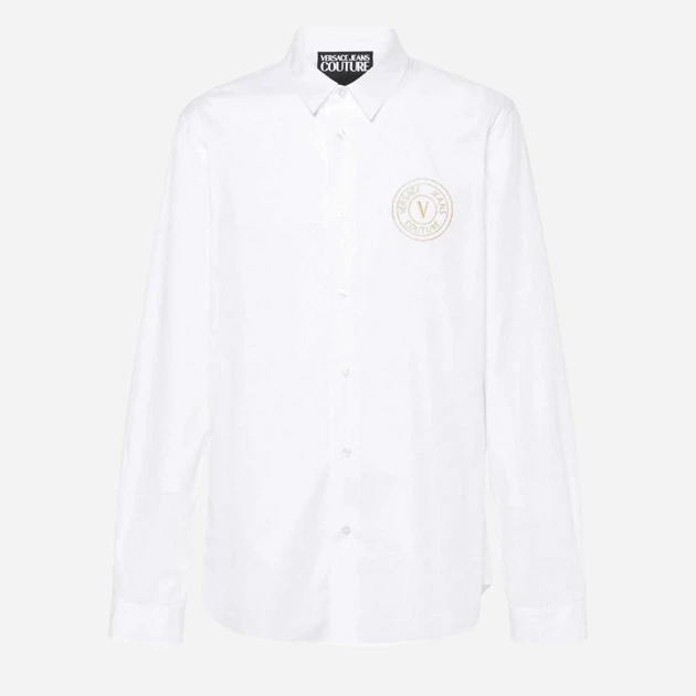 Koszula męska bawełniana Versace Jeans Couture vjc76galys2cn002g03 56 Biała (8052019610383) - obraz 4
