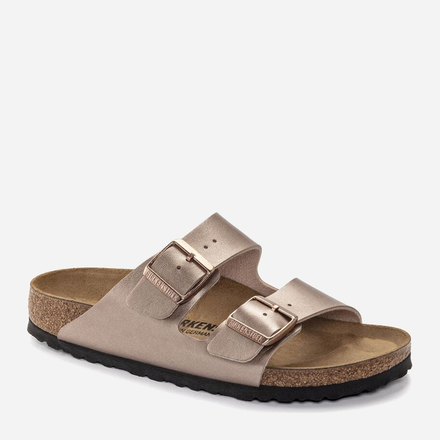 Klapki damskie Birkenstock bir1023942 39 Brązowe (4061418136121) - obraz 1