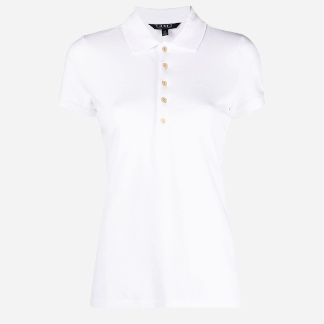 Поло жіноче Lauren Ralph Lauren lrl200679219008 XL Біле (5045018196241) - зображення 6