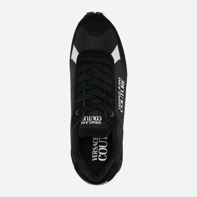 Buty sportowe męskie Versace Jeans Couture vjc76ya3se2zp076899 41 Czarne (8052019606379) - obraz 4