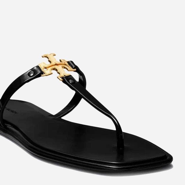 Klapki japonki damskie Tory Burch torb137704-013 37 (7US) Czarne (196133286371) - obraz 3