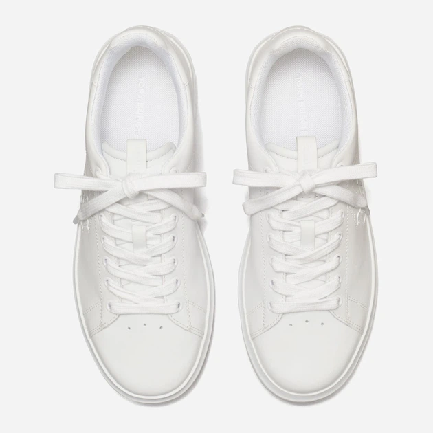 Sneakersy damskie do kostki skórzane Tory Burch torb149728-123 40 (10US) Białe (196133770191) - obraz 3