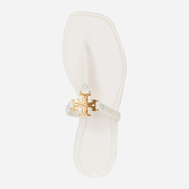 Klapki japonki damskie Tory Burch torb137704-102 39 (9US) Białe (196133575529) - obraz 4