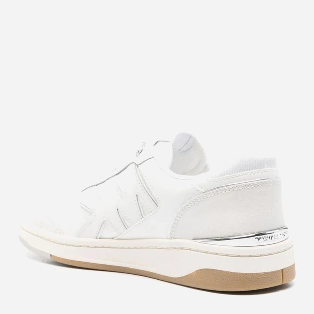 Sneakersy damskie do kostki skórzane Michael Kors mko43s4rlfs5d-085 41 (10US) Białe (197677272486) - obraz 3