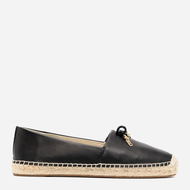 Espadryle damskie skórzane Michael Kors mko40r4nrfp1l-001 38 (8US) Czarne (197677060229) - obraz 1