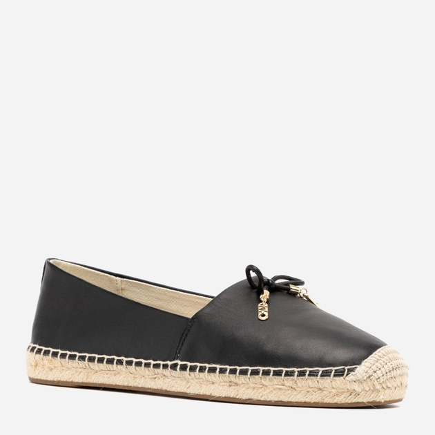 Espadryle damskie skórzane Michael Kors mko40r4nrfp1l-001 37.5 (7.5US) Czarne (197677060212) - obraz 2