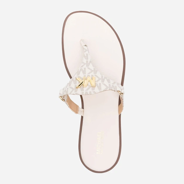 Klapki japonki damskie Michael Kors mko40r4jifaab-150 38.5 (8.5US) Nudowe (197677029134) - obraz 4