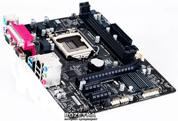 Материнская плата Gigabyte GA-H81M-DS2 (s1150, H81, PCI-Ex16