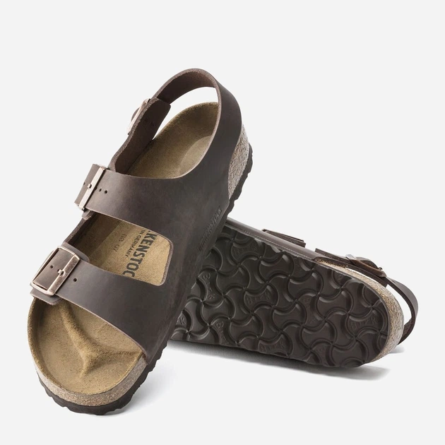 Чоловічі сандалі Birkenstock bir34871 46 Коричневі (4040714437989) - Фото 5 Чоловічі сандалі Birkenstock bir34871 46 Коричневі (4040714437989) - зображення 5
