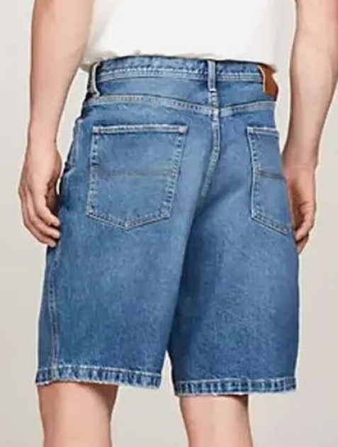 Spodenki jeansowe krótkie męskie Tommy Hilfiger thmw0mw351751be 36 Niebieskie (8720646451555) - obraz 2