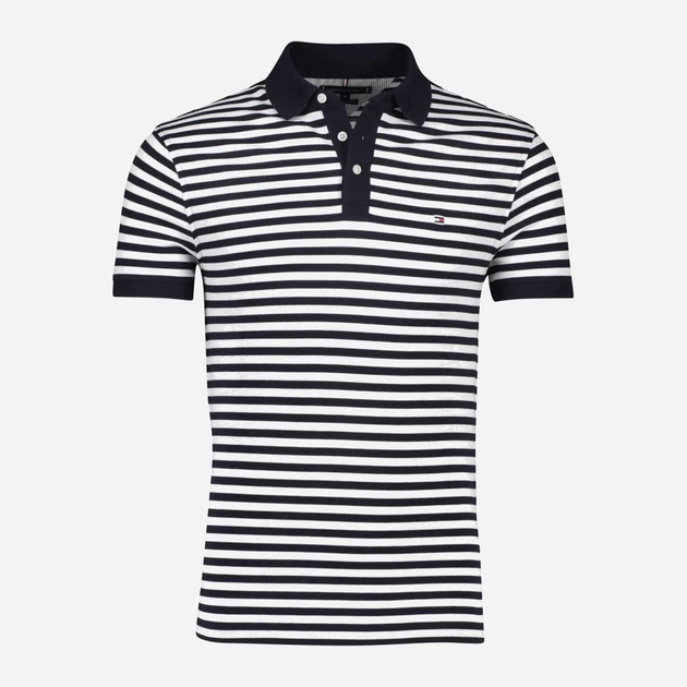 Koszulka polo męska Tommy Hilfiger thmw0mw177710a4 L Granatowa (8720646284641) - obraz 4