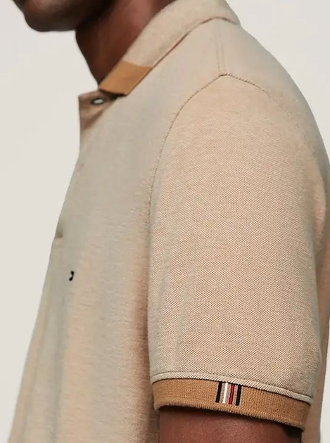Koszulka polo męska Tommy Hilfiger thmw0mw34843rbl 3XL JasnoZielona (8720646384228) - obraz 4