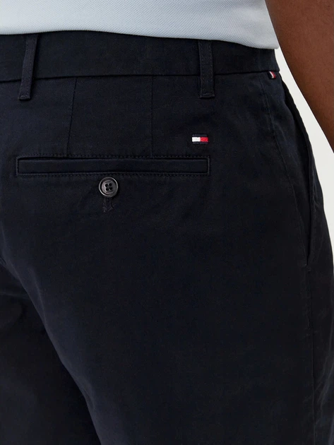 Шорти бавовняні короткі чоловічі Tommy Hilfiger thmw0mw23568dw5 34 Темно-сині (8720116929577) - зображення 5