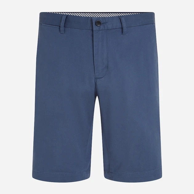 Шорти бавовняні короткі чоловічі Tommy Hilfiger thmw0mw23568dbz 34 Сині (8720643108353) - зображення 5