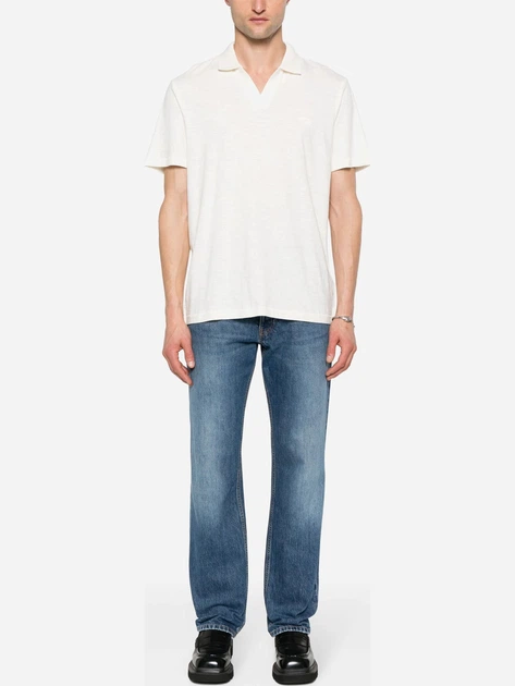 Koszulka polo męska Calvin Klein ckk10k112959yah L Biała (8720109272598) - obraz 3