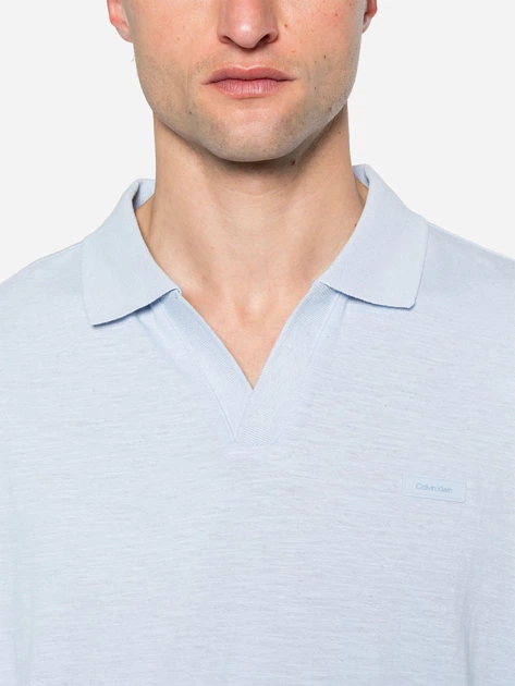 Koszulka polo męska Calvin Klein ckk10k112959cgk 3XL Niebieska (8720109273083) - obraz 4