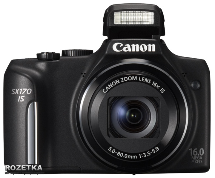 Фотоаппарат Canon PowerShot SX170 IS купить на ROZETKA | Отличная цена ...