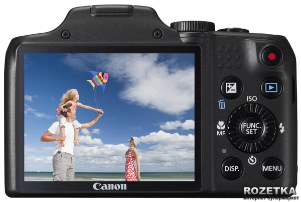 Фотоаппарат Canon PowerShot SX170 IS Black (8410B013AA) купить на