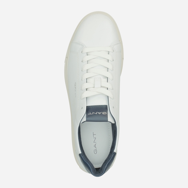 Sneakersy męskie do kostki skórzane Gant gant28631555-g316 41 Białe (4056734806599) - obraz 3