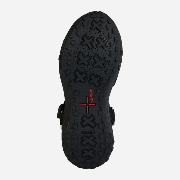 Жіночі сандалі Geox geod45tba01511c9999 41 Чорні (8056206664708) - зображення 5